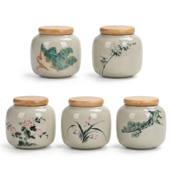 Porcelain Portable Sealed Can
